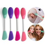 Qolixs Silicone Brushes,Double-Ended Silicone Face Mask Brush,Facial Cleansing Brush, Premium Soft Facial Masks Other Skin Care Applicator Tool for Cream, Body Lotion,Moisturizer - Image 8