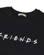 Bewakoof Official Friends Merchandise Women's 100% Cotton Printed Slim Fit Round Neck T-Shirt - Image 7