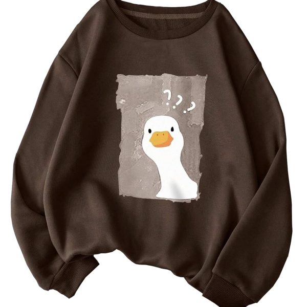 TAGAS Women's Sweatshirt| Jumper Women Winter Wear| Animal Print (Sweatshirt) for Women |