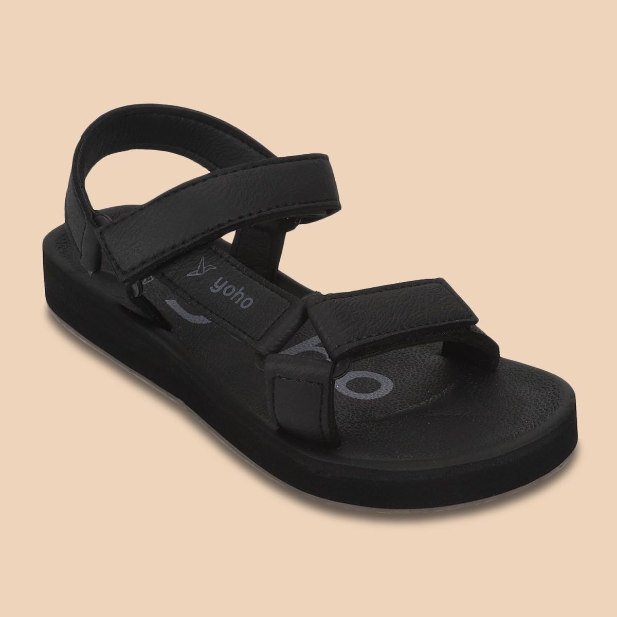 YOHO EVA Sandals for Women | EVA sole | Comfortable cushioned sole with TPR base | Lightweight | Soft skin friendly straps | Adjustable straps | Velcro closure | Vibrant colour options - Image 5