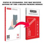 POPIO Military-Grade Gorilla Tempered Glass Compatible For iPhone 13/13 Pro / 14 / 16e (Black) Edge To Edge Coverage With Easy Installation Kit, Pack Of 1 - Image 2