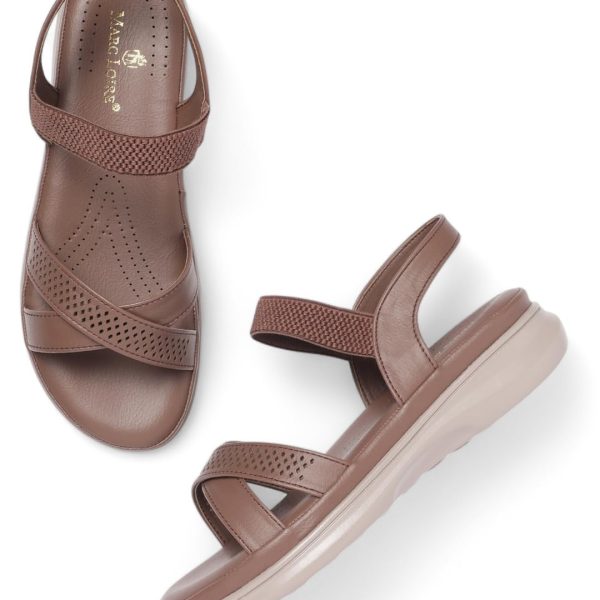 Marc Loire Women's Comfortable Slip on Casual Open Toe Flats Sandals