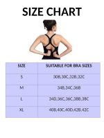 PLUMBURY Women's Nylon Lightly Padded Wire Free Sports Bra - Image 3