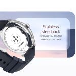 Noise Twist 2 Smart Watch with 1.43” AMOLED Screen, AI Search & Voice Assistant, Bluetooth Calling, Stainless Steel Back, 7-Day Battery, 100+ Watch Faces, Health Suite, IP68 (Gold Link) - Image 2