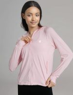 Venzina® Women's UPF 50+ Lightweight Athletic Jacket UV Sun Protection Full Zip Cooling Hoodie Long Sleeve Sunscreen Protective Clothing for Women for Outdoor Hiking, S-XL - Image 8