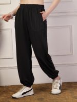 UZARUS Women's Ultra-Soft Baggy Fit/Relaxed Fit Joggers with Side Pockets & Gripped Hem - Image 8