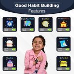 sekyo 'Carepal Pro' Smart Watch for Kids, Boys, Girls | Video Calling, Precise GPS Location | Habit Building, 4G/5G Sim, Games, Pedometer, Camera, Safe Zone Alert | Kids SmartWatch, App Control- Blue - Image 8