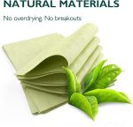 Face Oil Blotting Paper for Oily Skin - Portable Matting Face Wipes Facial Cleanser - Oil Control Face Cleaning Tools - Makeup Friendly (100 pcs) - Image 5