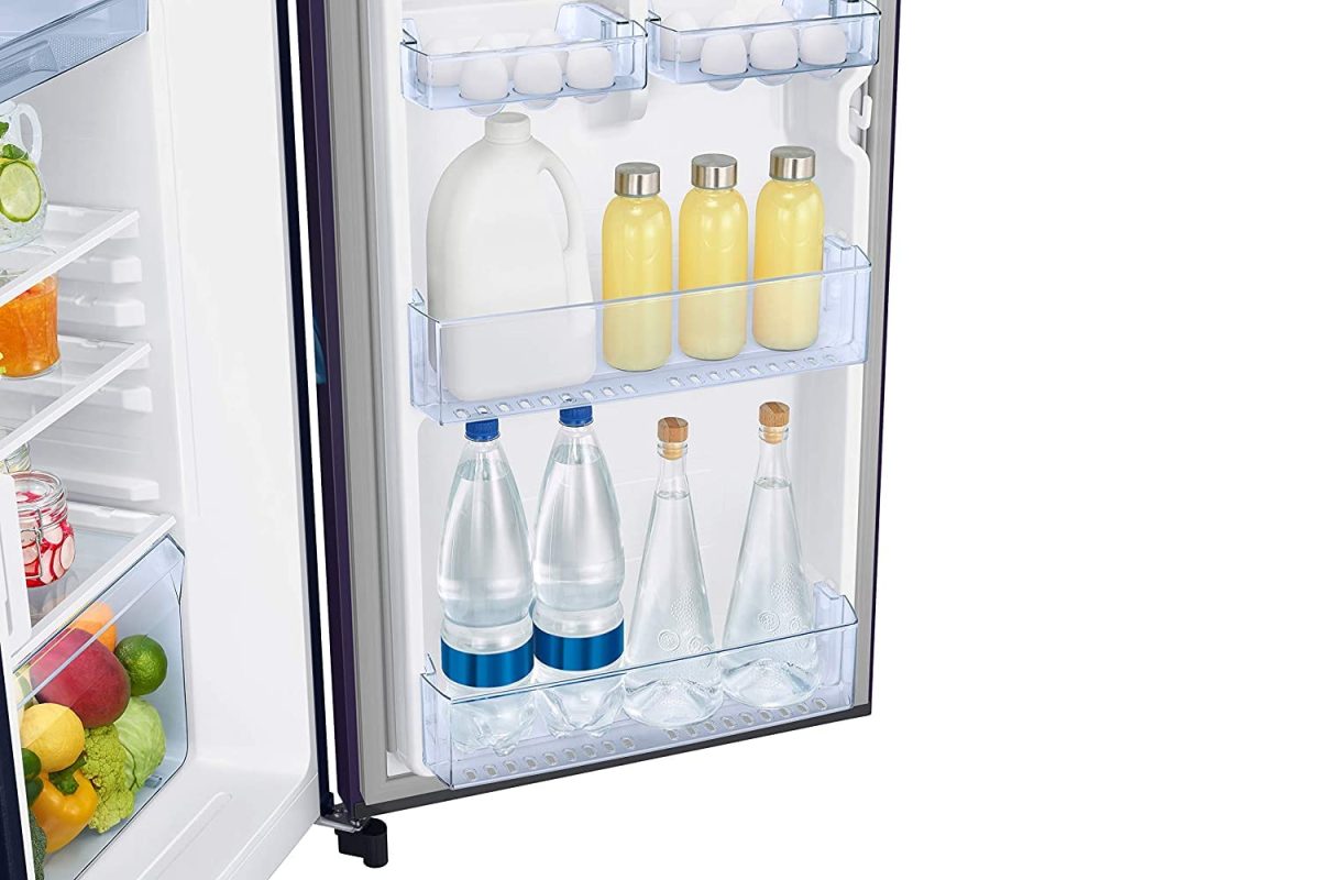 Samsung 189 L, 5 Star, Digi-Touch Cool Digital Inverter, with Display Direct-Cool Single Door Refrigerator (RR21C2E25HS/HL, Hydrangea Blue, 2023 Model) - Image 7