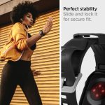 Spigen Rugged Armor Pro Case with Strap for Apple Watch Series 9 45mm, Apple Watch Series 8/7 45mm, SE2/6/SE/5/4 44mm - Black - Image 8
