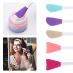Kotinax Silicone Face Mask Applicator, Oval Brush & Wand for Mud, Charcoal, Clay Masks, Soft Makeup Beauty Tool (2 Packs, Multicolor) - Image 2
