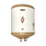 Activa Amazon 10 Liter Water Heater Geyser, ISI Copper Element 3 KVA (0.8mm), Instant Heat Water, Anti Rust Coated Tank, ABS Body, BEE 5 Start Rated, Energy Efficient, 5 Year Warranty - IVORY