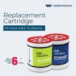 WaterScience Pack of 2 Replacement Cartridge for CLEO Shower and Tap Filter for Hard Water | Borewell/Tanker Water Cartridge | Hard Water Softener - Image 4