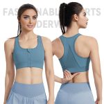 SANNIDHI® Front Closure Sports Bras for Women High Support Large Bust Supportive Sports Bra High Impact for Workout Running - Image 5