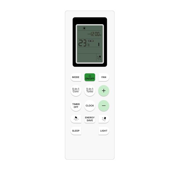 ZIEVA Compatible with Bluestar AC Remote Replacement for 1, 1.5, 2 ton Split/Window Air Conditioner - Please Match The Original Remote (AC 226 B)