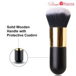 Brain Freezer Persian Bristle Makeup Brush- Black, Golden - Image 2