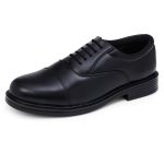 DOCTOR EXTRA SOFT Mens Classic Oxford Memory Foam Shoe for Uniform Dress, Tan Formal, Office,Party,Wedding| Lightweight & Comfortable| Premium PU Grip Sole Derby Slip on Lace Up Gents & Boys New-D-801
