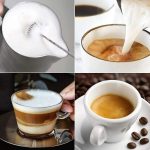 Primesky® Milk Frother Hand Blender Coffee frother Electric USB Rechargeable Electrics Foam Maker Electric Coffee Beater for Cappuccino Whisker for Egg Blender - Image 6