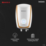 Havells Instanio 3L Instant Water Heater(Geyser)|Temp. Sensing LED Indicator| Rust & Shock Proof Body| ISI Marked|Warranty:5 year on Inner Tank| High Rise Compatible(White Mustard) - Image 3