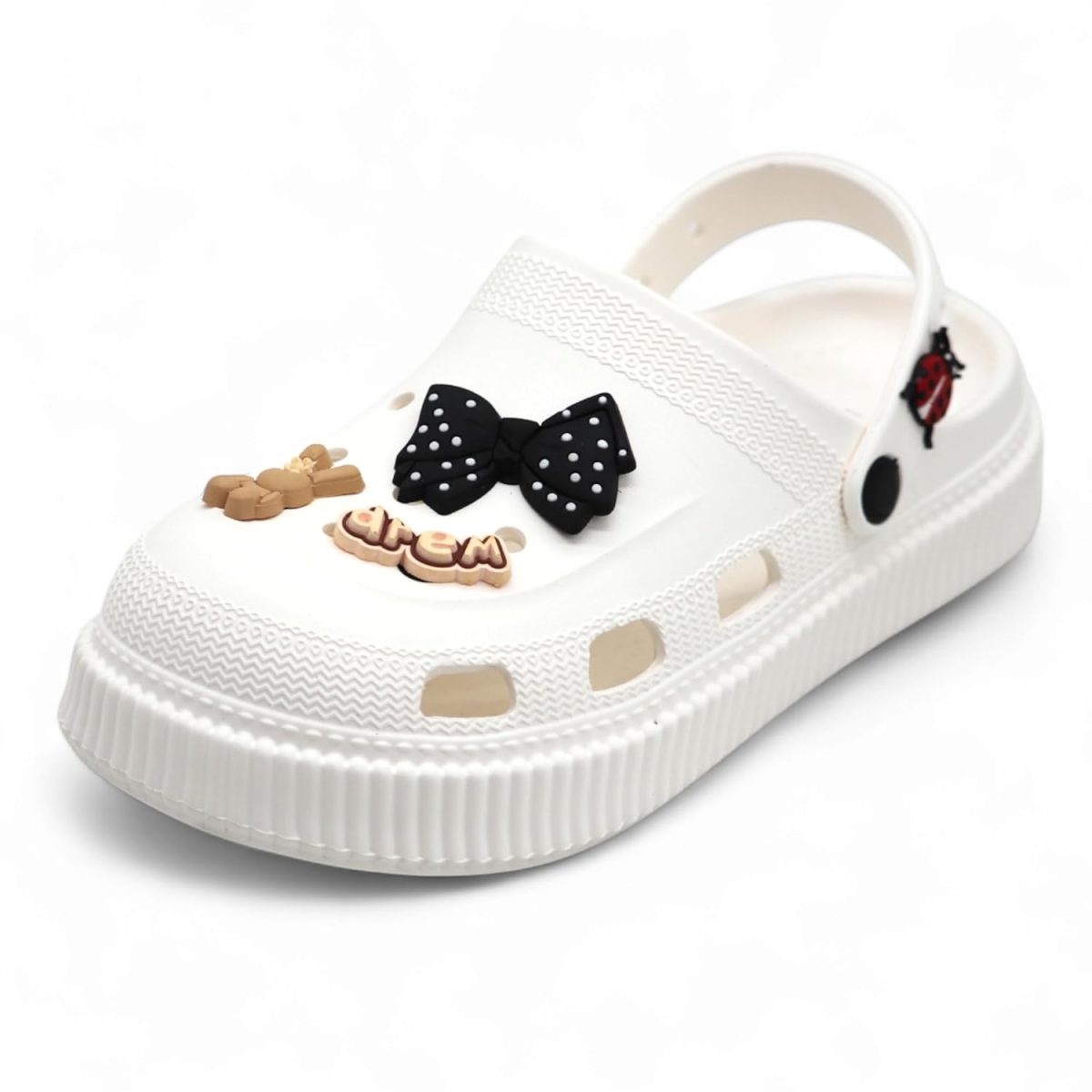 SVAAR Fashionable Comfortable Lightweight Platform Heels Clogs for Women's | Cushioned Footwear | Lightweight Slip-ons | Waterproof Sandals for Women - Image 2