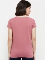 Max Women's Cotton Regular Fit Printed Round Neck T-Shirt - Image 5
