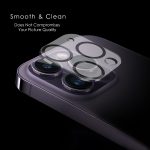 Amazon Brand - Solimo Tempered Glass Camera Lens Protector for iPhone 15 (6.1 Inch) & iPhone 15 Plus (6.7 Inch) | Anti-Scratch | Black Tempered Glass - Image 2