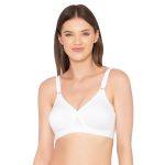 Groversons Paris Beauty Women’s Cotton Rich Non-Padded Wireless Smooth Super Lift Full Coverage Bra (BR005)