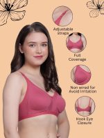 Aimly Women's Cotton Seamless Non-Padded Non-Wired Full Coverage Regular Bra Pack of 3 - Image 6