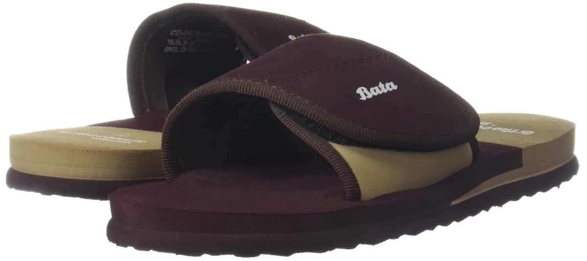 Bata Men's Flat ORTHO MULE Slide Sandals - Image 3