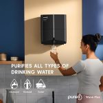 Pureit Wave Plus Mineral RO+UV | 6 stage Purification | 7 Litres Capacity | Up to 45% Water Saving | Suitable for Borewell, Tanker & Muncipal Water | Wall Mountable | Black - Image 5