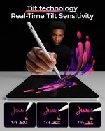 JAMJAKE iPad Pencil No.1 Sales in US Stylus for iPad 11th&10th Gen - 10Mins Faster Charge Compatible with (2018-2025) Apple iPad 6-11 Gen, iPad Air 3/4/5/M2/M3, iPad mini 5/6, iPad Pro 11"/12.9"/M4 - Image 5