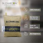 Dr. CHARCOAL Activated Carbon Air Purifier Bag to remove Odor and Moisture from Car, Bathroom and Kitchen - 200 Grams (Classic Khaki) - Image 2