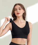 Celary Womans Bra||Sports and Sleep Bra for Women||Non Padded Wirefree Bra|| Smooth and Soft Nylon Blend Seamless Design||Ultra Lightweight||2 Piece Combo - Image 2