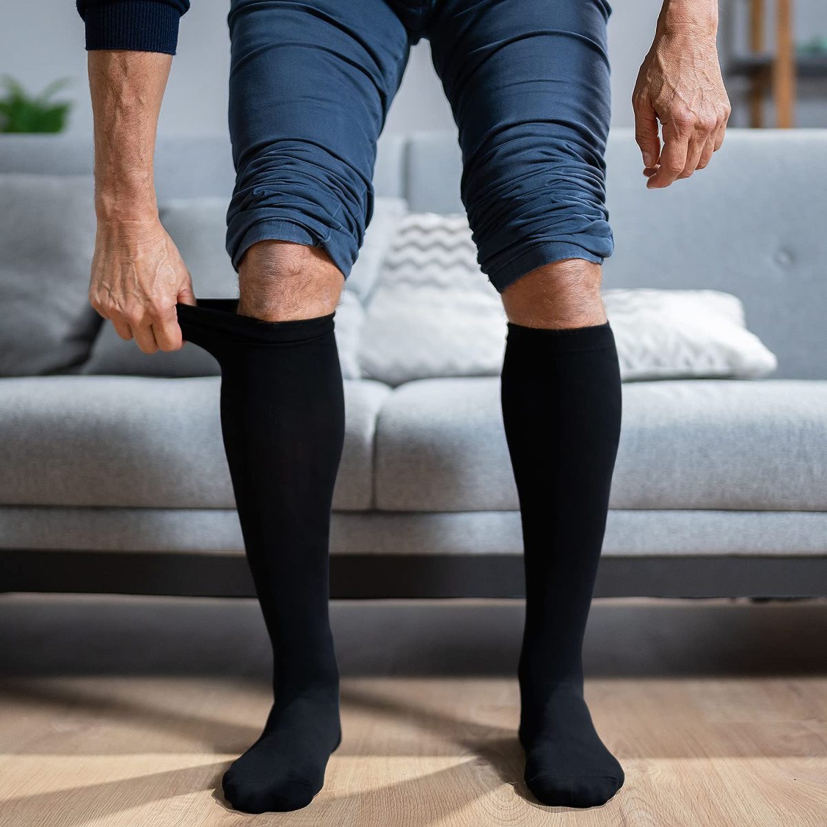 Copper Compression Socks Women & Men Circulation(6 pairs) - Best for Running, Nursing, Hiking, Recovery & Flight Socks - Image 3