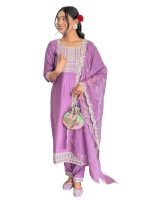 Alvami Women's Silk Kurta Set