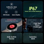 boAt Lunar Discovery w/ 1.39" (3.5 cm) HD Display, Turn-by-Turn Navigation, DIY Watch Face Studio, Bluetooth Calling, Emergency SOS, QR Tray, Smart Watch for Men & Women(Cherry Blossom) - Image 4
