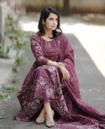 Alvami Women Printed Kurta and Pant Set with Dupatta - Image 6