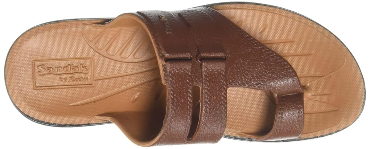 Sandak Bata Men's New Robin Casual Sandal(8724366_Dark Brown_9 Uk) - Image 6