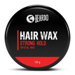 Beardo Stronghold Hair Wax| Glossy Finish | Shine | Strong Hold 100 gm