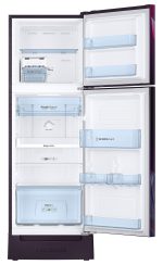 Samsung 236L 2 Star Inverter Frost-Free Double Door Refrigerator (RT28C31429R/HL,Paradise Bloom Purple) Base Stand Drawer - Image 2