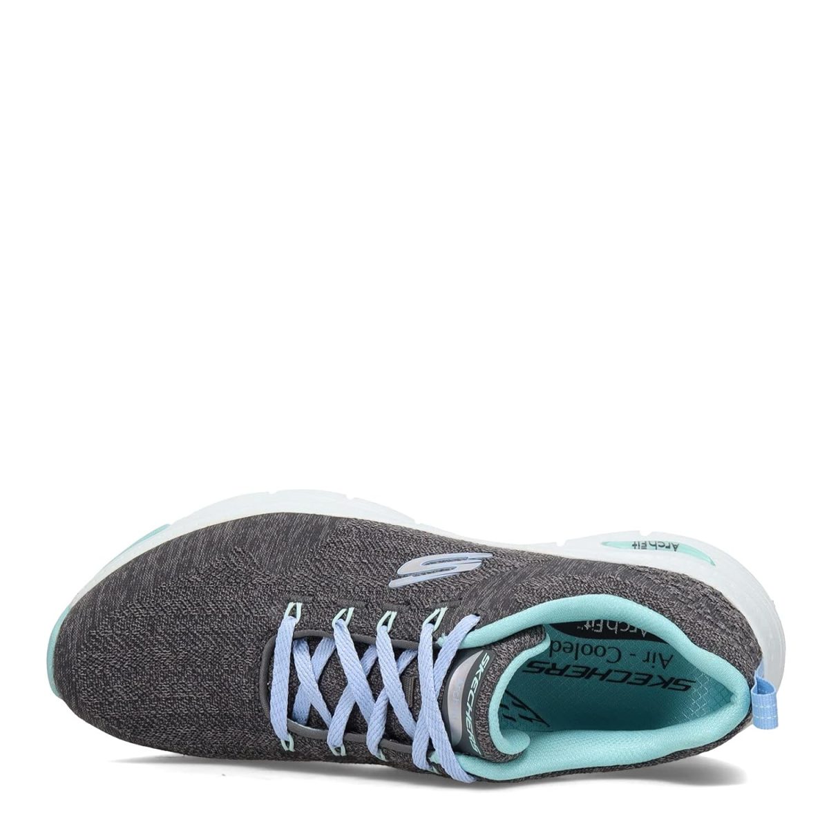 Skechers Women Arch Fit Comfy Wave Sneakers - Image 7
