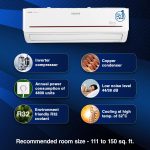 1.5 Ton 3 Star Adjustable Inverter Split AC(Copper, 183V Vectra Prism, 4-in-1 Adjustable Mode, White) - Image 2