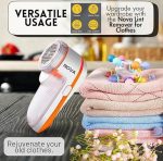 Philips Nova Original Lint Remover for Clothes | Lint Roller for Clothes | RUA Remover Machine White | Electric Lint Remover | 1 Year Warranty - Image 2