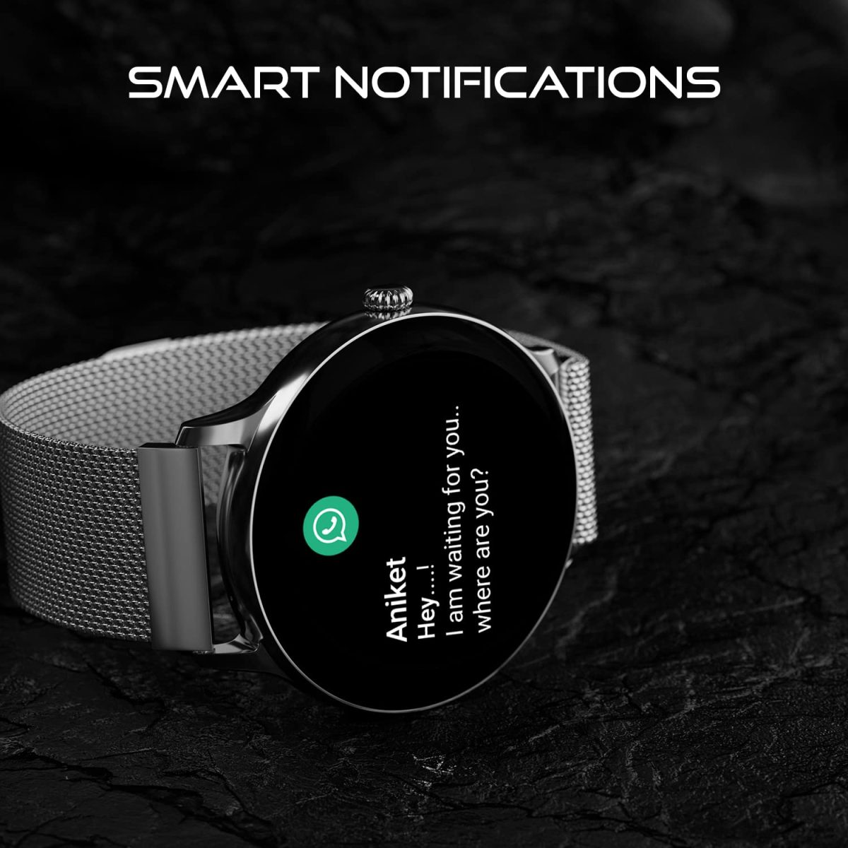 Fire-Boltt Phoenix Ultra Smart Watch 1.39 inch Bluetooth Calling, AI Voice Assistant, Metal Body with 120+ Sports Modes, SpO2, Heart Rate Monitoring (Silver SS) - Image 10
