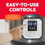 Instant Pot 321 Duo 60 6QT (5.7L), SS304 Stainless Steel Inner Pot, 7-in-1 Electric Pressure Cooker, Slow Cooker, Rice Cooker, Steamer, Saute, Yogurt Maker and Keep Warmer, Automatic Rice Cooker - Image 3