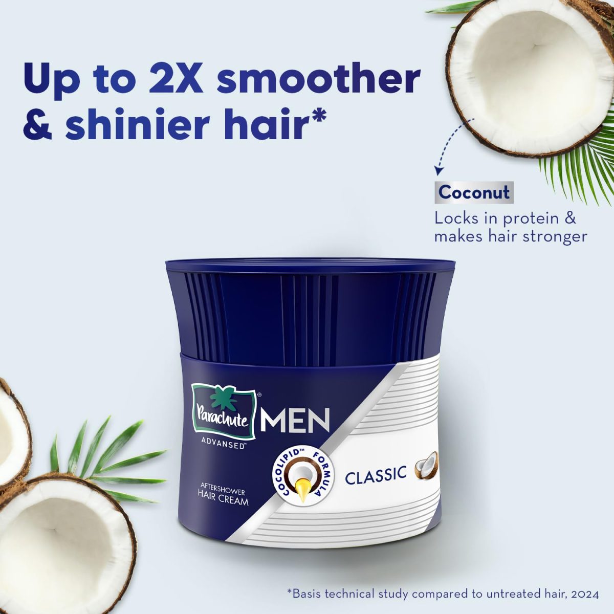 Parachute Advansed Men Hair Cream, Classic, 100 gm - Image 4