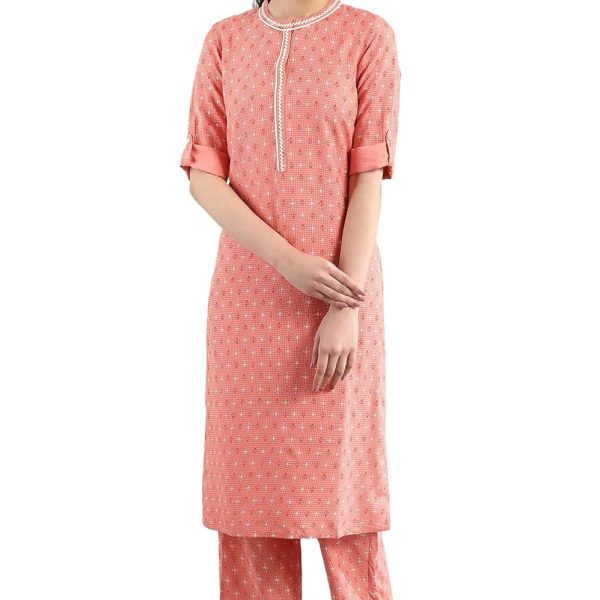 Aurelia Women's Viscose Regular Fit Regular Kurta