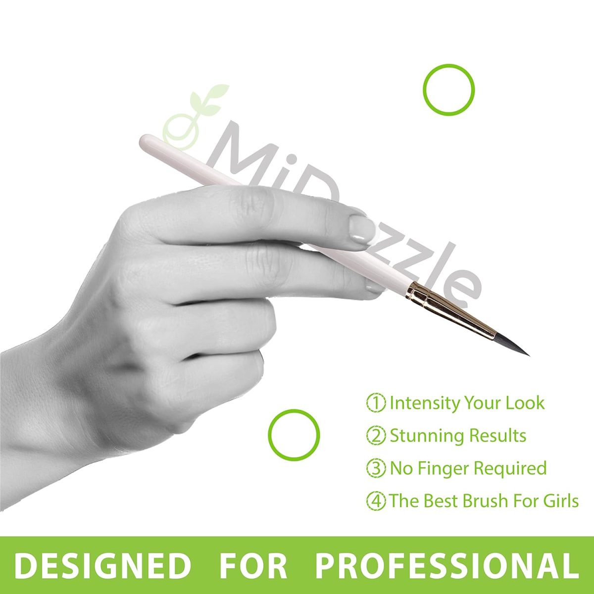 Midazzle Professional Eye Liner Brush (MIMB00404) - Image 3