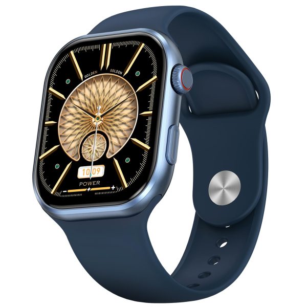 Fire-Boltt Brillia Smart Watch with 51.3mm (2.02 inch) AMOLED Display, Bluetooth Calling, SpO2, Heart Rate Monitoring, 120+ Sports Modes (Brillia, Blue)
