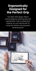 Xiaomi Focus Pen for Xiaomi Pad 7 | Pressure Sensitivity | Ultra Low Latency | 0g Activation Force - Image 8